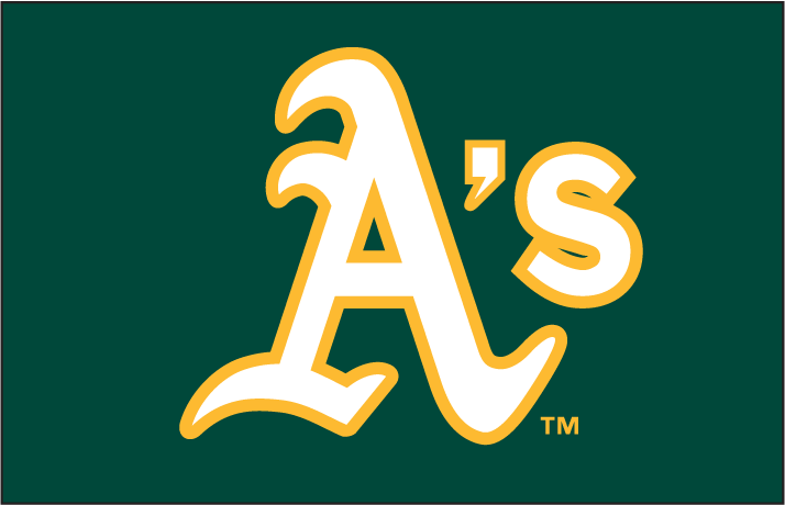 Oakland Athletics 2007-2009 Batting Practice Logo iron on transfers for clothing